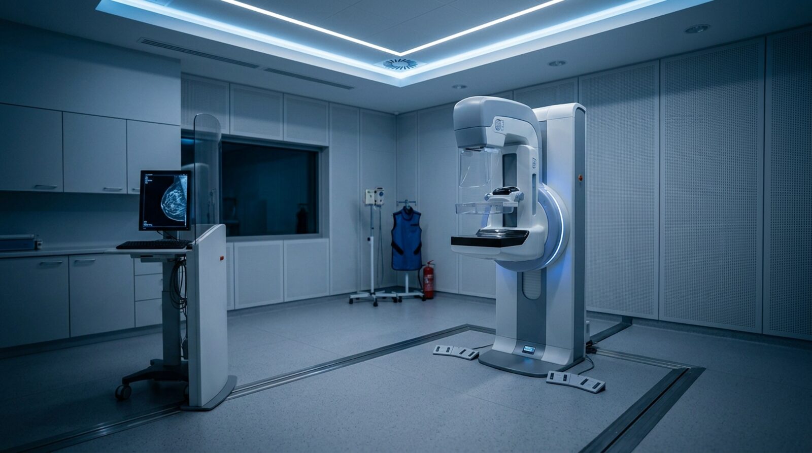 Digital mammography unit